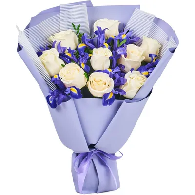 Купить Цветы Ирисы в Москве, заказать Цветы Ирисы - недорогая доставка  цветов из интернет магазина!