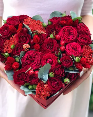 75 роз в форме сердца доставка в Липецке | Гелерея Цветов