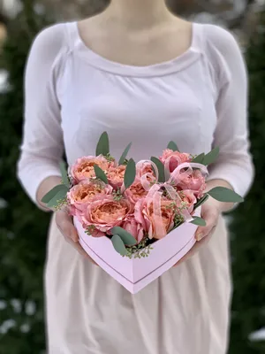 Букеты в виде сердца из роз: купить по выгодной цене в Москве | Розы с  круглосуточной доставкой в интернет-магазине «Свежие цветы»