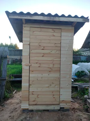 Туалет \"Классический\" дачный из дерева ( для дачи, уличный ) домик: 18 000  грн. - Готові конструкції Житомир на BON.ua 81822286