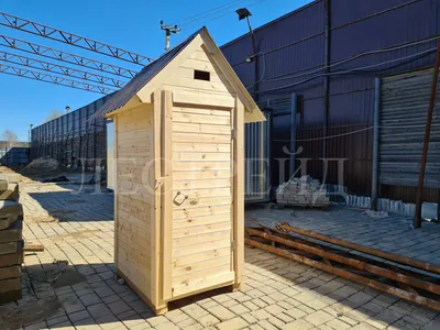 Туалет уличный деревянный \"Теремок Эконом\": продажа, цена в Минске.  Биотуалеты и кабинки туалетные дачные от \"ИП Грудова НП\" - 144334686