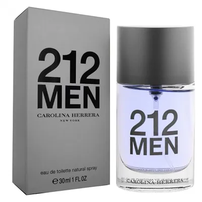 Туалетная вода Carolina Herrera 212 for Men для мужчин (оригинал), 1.2292,  купить