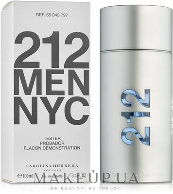 Carolina Herrera 212 Men NYC - Туалетная вода (тестер с крышечкой): купить  по лучшей цене в Украине | Makeup.ua