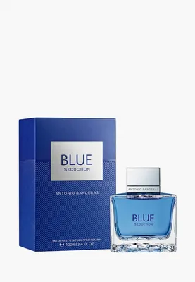 Antonio Banderas Blue Seduction For Men - купить в интернет-магазине, туалетная  вода Антонио Бандерос мужская Blue - цена на официальном сайте Pompadoo