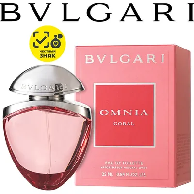 Bvlgari Omnia Coral Туалетная вода 25 мл (332385772)