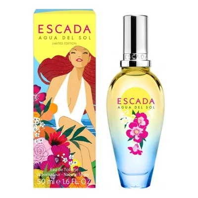 Escada Agua del Sol - купить женские духи, цены от 420 р. за 2 мл