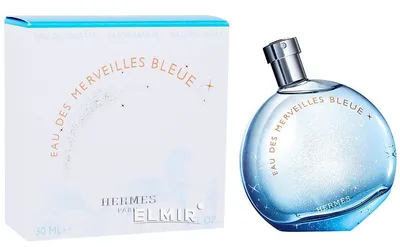 Туалетная вода женская Hermes Eau Des Merveilles Bleue EDT 30 ml купить |  ELMIR - цена, отзывы, характеристики