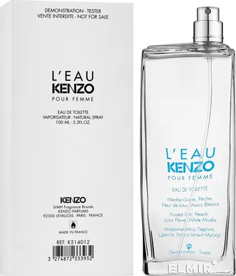 Туалетная вода Kenzo L'EAU KENZO POUR FEMME, 30 мл, цвет: прозрачный,  RTLABK581401 — купить в интернет-магазине Lamoda