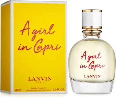 Lanvin A Girl in Capri Туалетная вода - купить, цена, отзывы - Icosmo