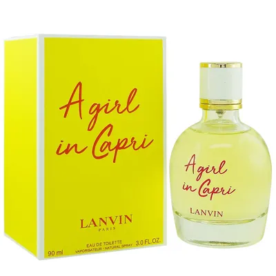 Туалетная вода Lanvin A Girl in Capri для женщин (оригинал), 1.41691, купить