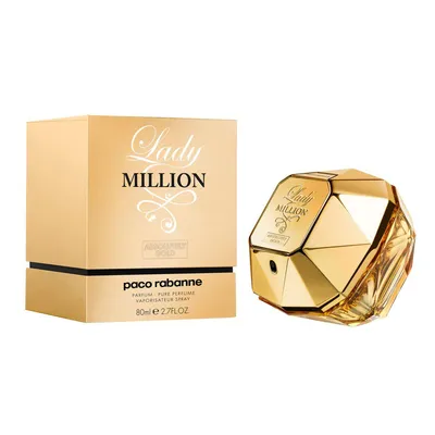 Женские духи Paco Rabanne Lady Million 80ml Туалетная вода пако рабан леди  миллион (ID#718692024), цена: 390.28 ₴, купить на Prom.ua