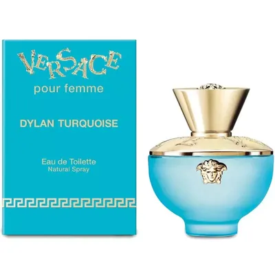 Dylan Turquoise Туалетная вода женская 50мл Versace - купить в Кирове по  выгодным ценам