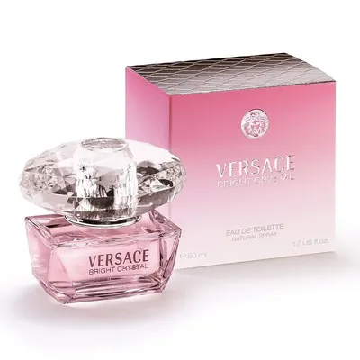 Духи женские Versace Bright Crystal 50 ml Туалетная вода Оригинал |  AliExpress