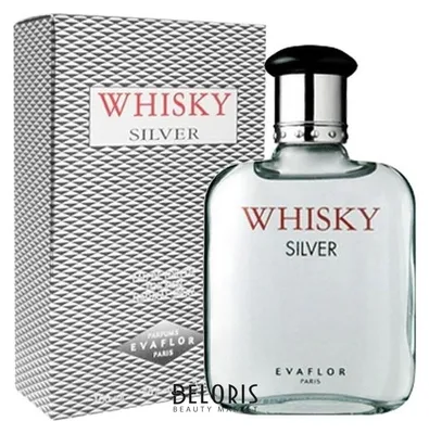 Туалетная вода мужская Whisky Silver Evaflor 1000017338 купить от 1853 руб.  в интернет-магазине парфюмерии, заказать с доставкой по Москве и России