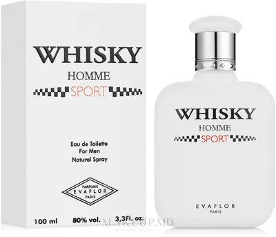 Туалетная вода Evaflor Whisky Sport | Makeup.md