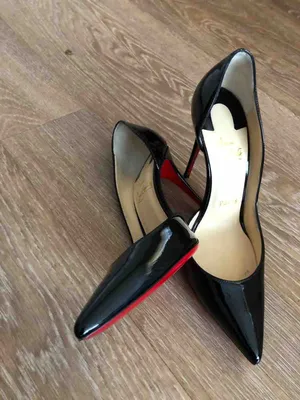 Женские золотые кожаные туфли so kate 120 CHRISTIAN LOUBOUTIN купить в  интернет-магазине ЦУМ, арт. so kate 120 nappa laminata