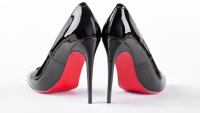 Туфли Christian Louboutin со стразами