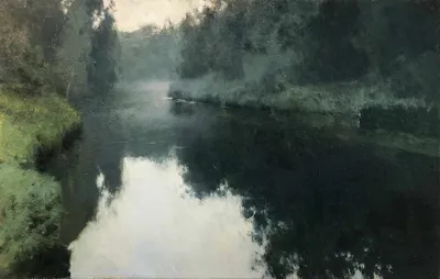 Осенний туман над рекой :: Сергей Корнев – Социальная сеть ФотоКто