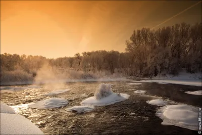 Туман над водой