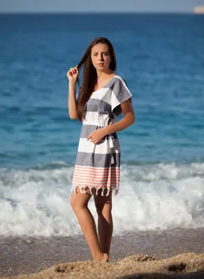 Летняя пляжная женская туника на море из хлопка бордо с кружевом  (ID#1552946164), цена: 847 ₴, купить на Prom.ua