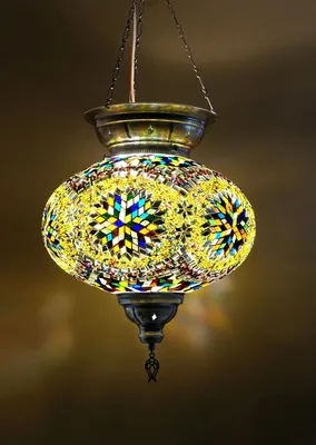 Купить 3 шт. Турецкая марокканская цветная мозаика из стекла антикварная  лампа мозаичная лампа в богемном стиле Тиффани потолочный подвесной  светильник люстра | Joom