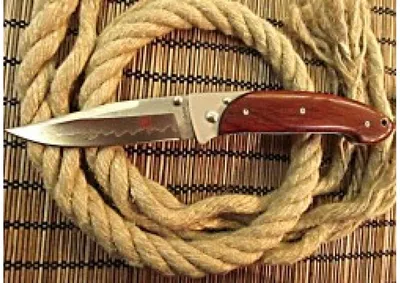 Нож туристический НС-28 (X50CrMoV15, Наборная кожа, Текстолит) stilm-0061  купить по цене 3800 руб