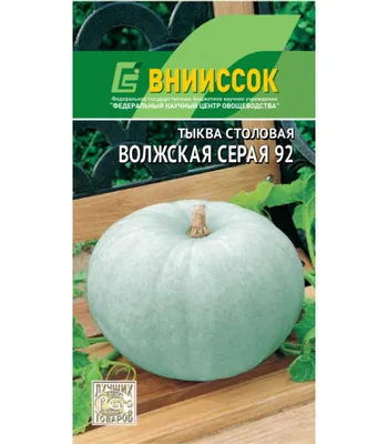 Семена Тыква Волжская Серая 92, 4 г Русский огород - купить в Москве, цены  на Мегамаркет