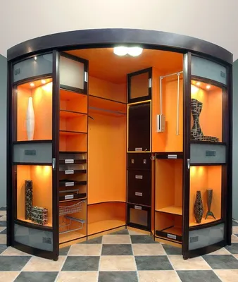 Угловые гардеробные комнаты недорого в интернет-магазине в Москве от  производителя