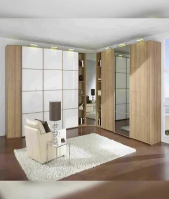Угловые шкафы в гостиную современные по фабричным ценам — заказать мебель  от производителя