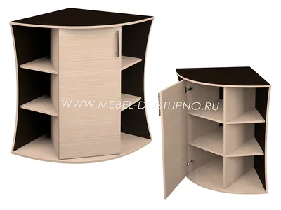 От 2999 руб. Купите угловой комод в Москве в интернет-магазине \"Мебель  Доступно\" с бесплатной доставкой от производителя.
