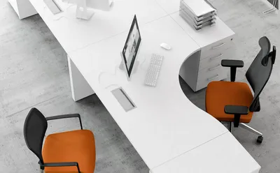 Купить офисный стол: заказать недорого прямой, угловой стол в офис