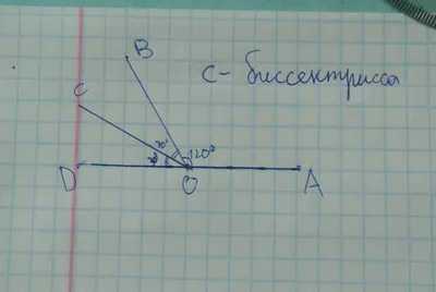 Постройте угол 120 градусов. Из вершины угла проведите луч так чтобы один  из образовавшизся углов - Школьные Знания.com