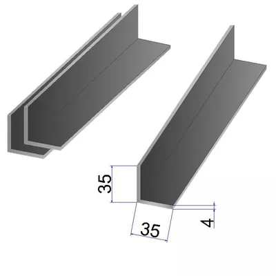 Уголок металлический - купить оптом и в розницу | Цена за погонный метр