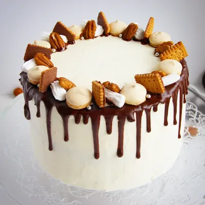 Декор торта печеньем: оригинальные варианты оформления лакомства | Joy-Pup  - всё самое интересное! | Дзен