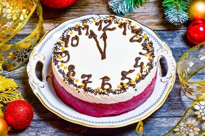 Торт на Новый Год и Рождество 2021 - дизайн праздничных тортов