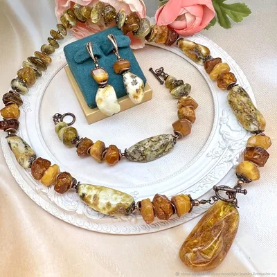 Янтарь, украшения из янтаря, ожерелья и браслеты- Интернет-магазин