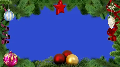 зеленая и красная новогодняя рамка, новогодняя рамка, шарики, омела,  праздники, рождество png | Klipartz
