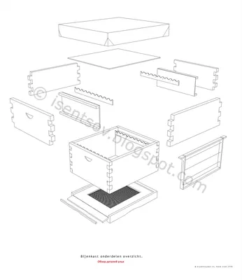 Чертеж улья 10 рамок Дадана-Блатта (каркас) | Объединенный пчеловодческий  форум | Пчеловодство | Пчеловод.ИНФО