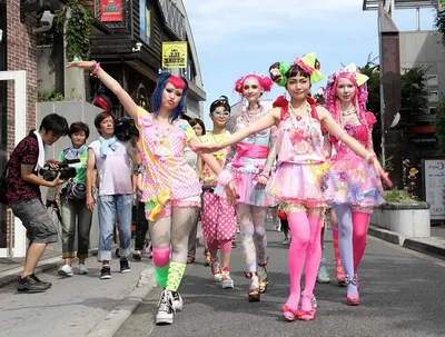 Стиль Harajuku и японская уличная мода. Часть 1. | Rock non stop | Дзен