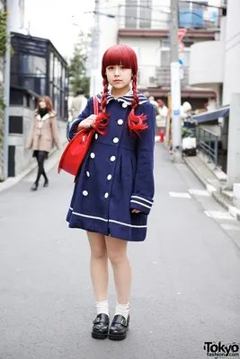 Уличная японская молодежная мода (25 фото)