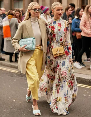 Самые яркие street style образы на неделе моды в Лондоне