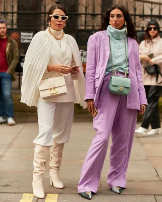 Самые яркие street style образы на неделе моды в Лондоне