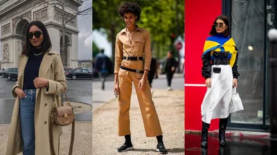 Неделя моды в Париже - фото уличной моды Франции - LeMonade