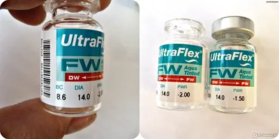 Линзы Ultra Flex Tint 1 шт за руб на Линзы.ру