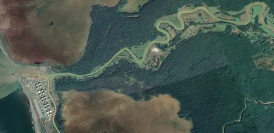В воронежском селе местные власти перекрыли устье реки Хворостань плитами