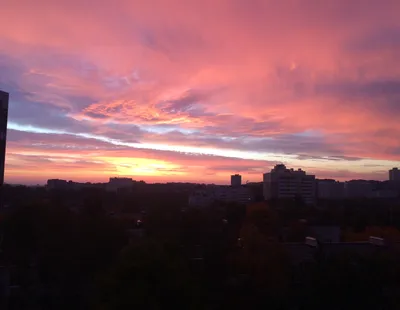 утреннее небо :: Владимир Болдырев – Социальная сеть ФотоКто