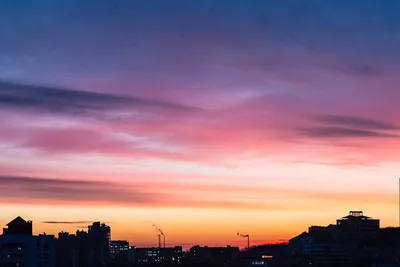 Утреннее небо, март — Фото №1323996