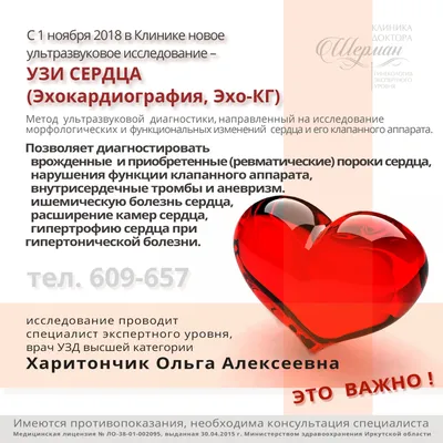 Экспертное УЗИ сердца ребенку в Ростове-на-Дону - 1000 руб.
