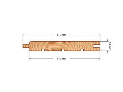 Вагонка Штиль лиственница - купите в Дом56 в Оренбурге и области