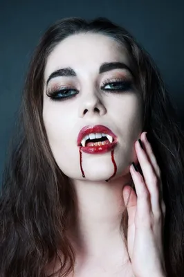 Макияж Вампира на Хэллоуин/Halloween Vampire makeup - YouTube